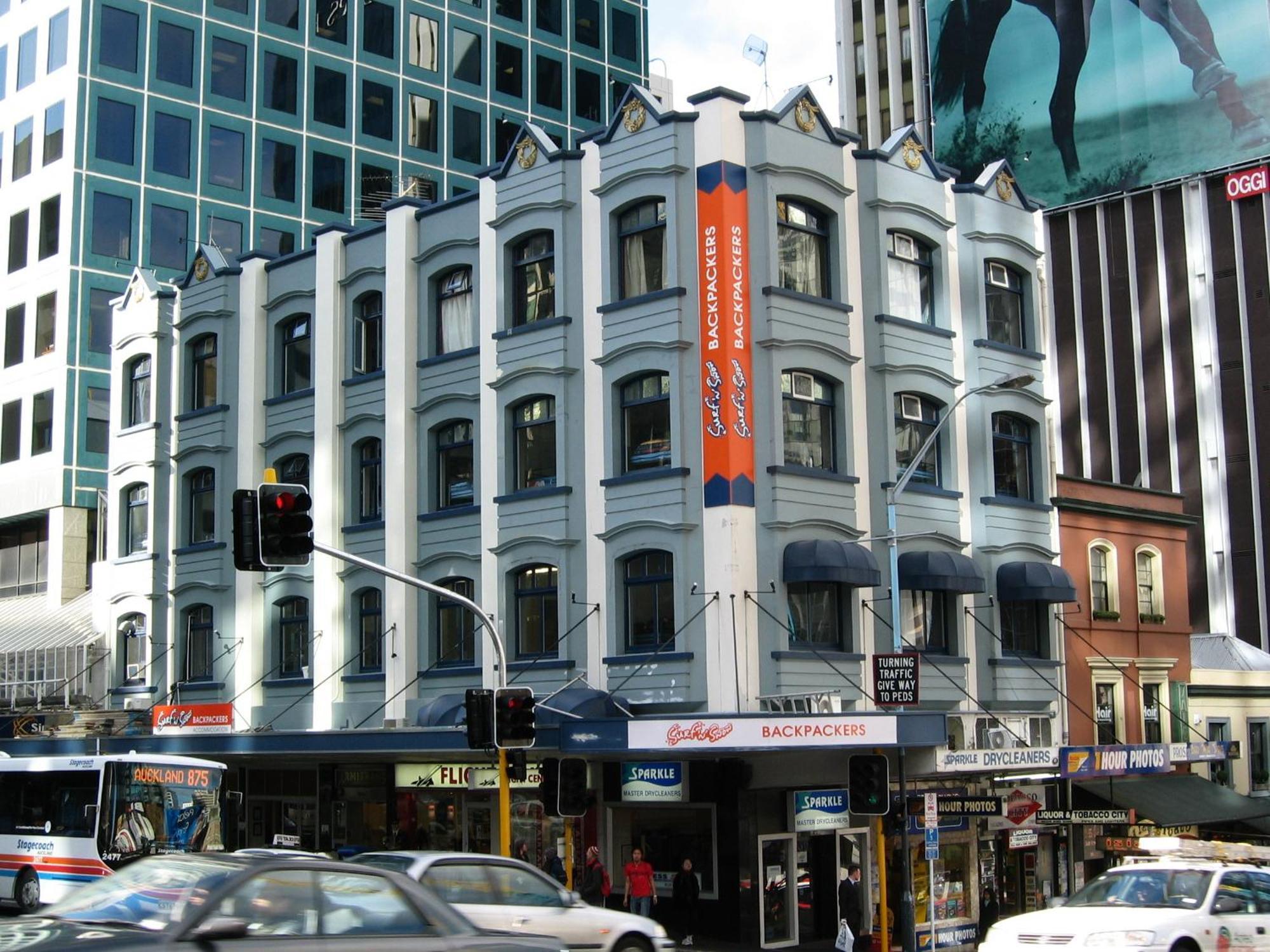 Albergue Surf 'N' Snow Backpackers Auckland Exterior foto